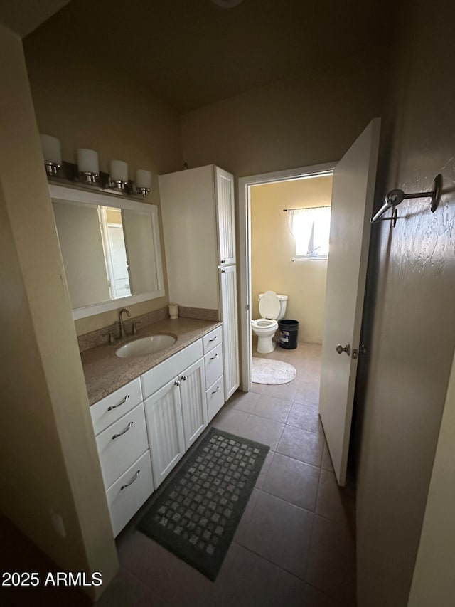 14 Lariat Trl, Sonoita, AZ 85637 - bathroom featuring vanity and tile patterned flooring