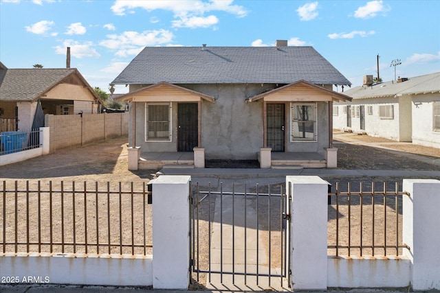 view of bungalow-style house