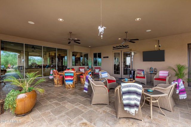 view of patio / terrace with outdoor lounge area