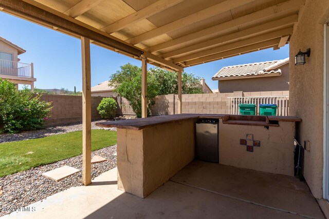 view of patio