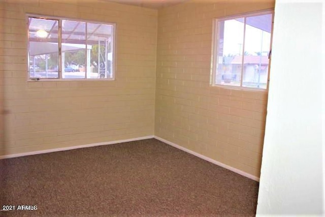 11201 W Missouri Ave, Youngtown, AZ 85363 - spare room with carpet floors, baseboards, and a wealth of natural light