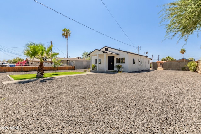 view of ranch-style home