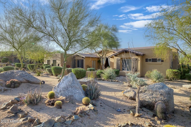8167 E Sand Flower Dr, Scottsdale, AZ 85266 - view of front facade with stucco siding