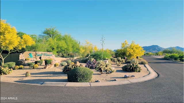8167 E Sand Flower Dr, Scottsdale, AZ 85266 - view of front facade featuring a mountain view
