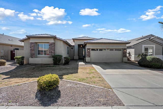 3383 E Santa Fe Ln, Gilbert, AZ 85297 - view of front of property with a garage