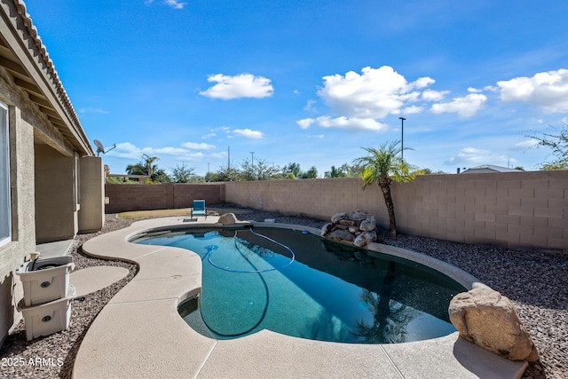 view of pool