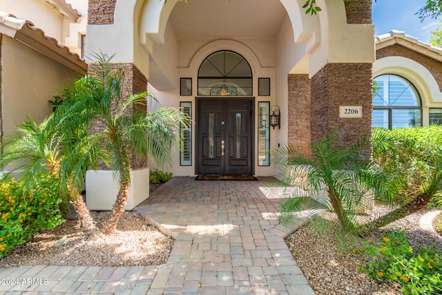 view of property entrance