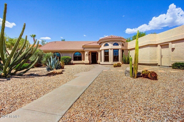 view of mediterranean / spanish-style home