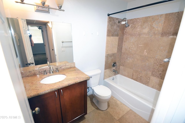 4120 N 78th St Unit 116, Scottsdale, AZ 85251 - full bath featuring toilet, vanity, and tub / shower combination
