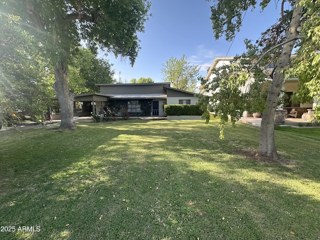 view of yard