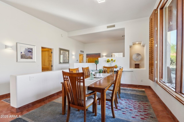 view of dining room