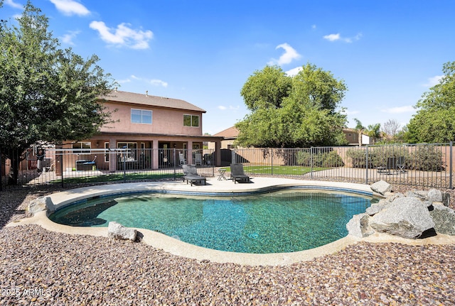 941 E Stirrup Ln, San Tan Valley, AZ 85143 - view of swimming pool with a patio area