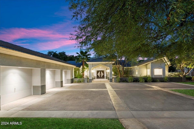 view of ranch-style house