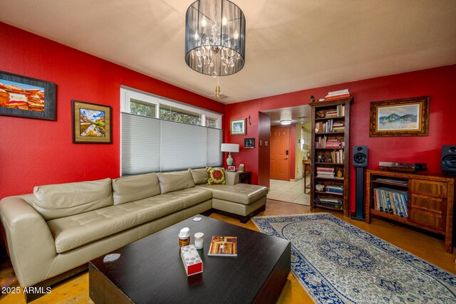 15212 N 37th Ave, Phoenix, AZ 85053 - living room with an inviting chandelier