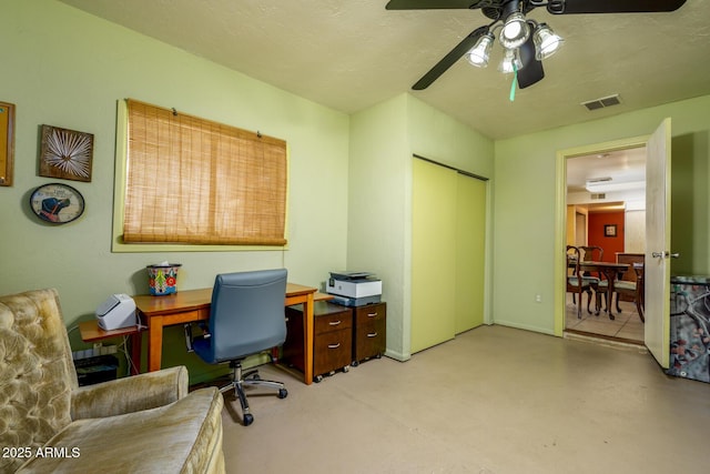 15212 N 37th Ave, Phoenix, AZ 85053 - home office with ceiling fan and visible vents