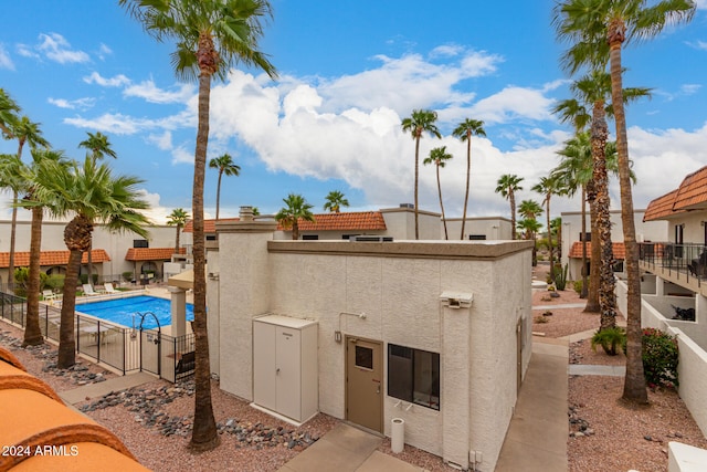 exterior space featuring a patio