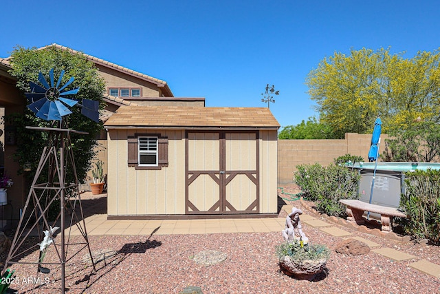 22022 W Moonlight Path, Buckeye, AZ 85326 - view of shed