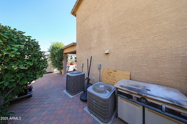 22022 W Moonlight Path, Buckeye, AZ 85326 - view of patio featuring central AC