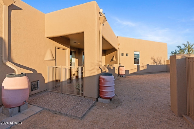 view of rear view of house