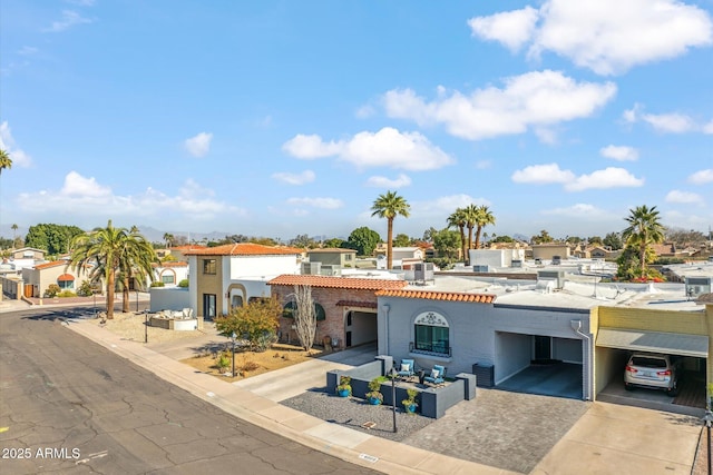 view of mediterranean / spanish house