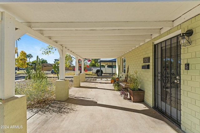 view of patio / terrace