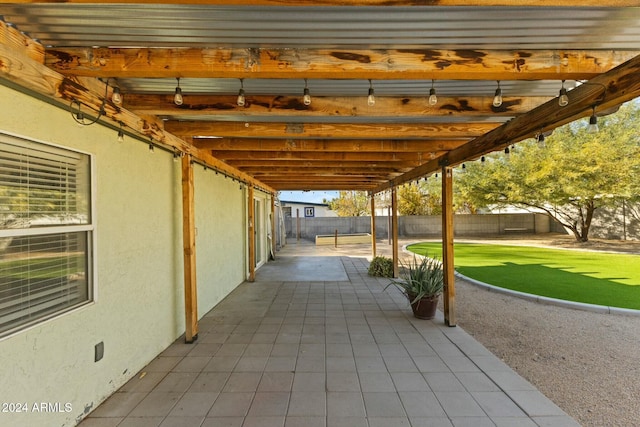 view of patio / terrace