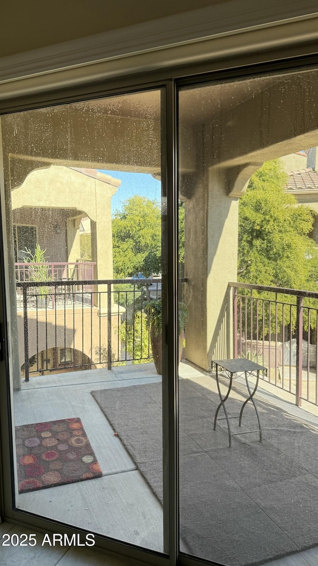 view of entryway