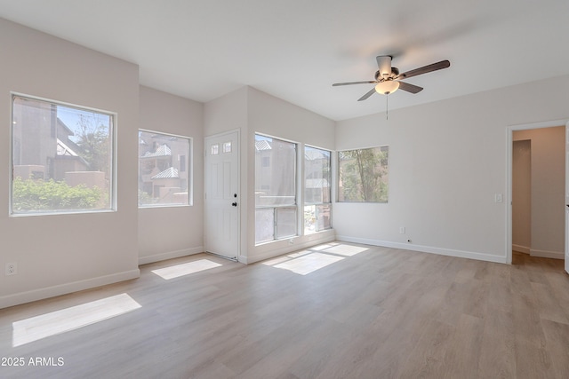 101 N 7th St Unit 168, Phoenix, AZ 85034 - unfurnished room with a ceiling fan and light wood-style floors