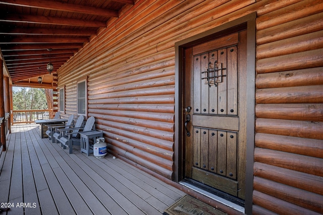 view of property entrance