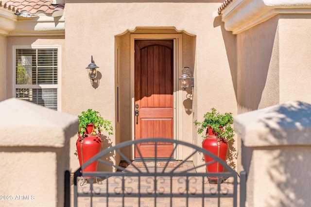 view of property entrance