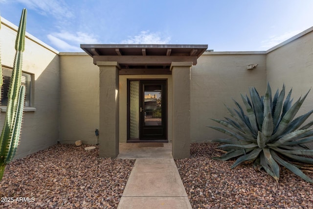 view of property entrance