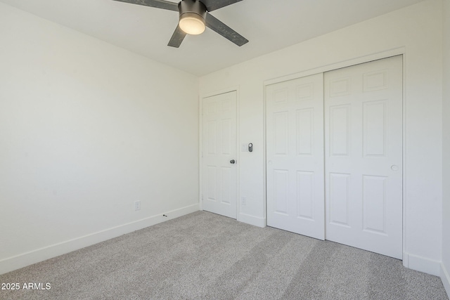 6731 W Northview Ave, Glendale, AZ 85303 - unfurnished bedroom with baseboards, a closet, and carpet