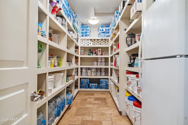 view of pantry