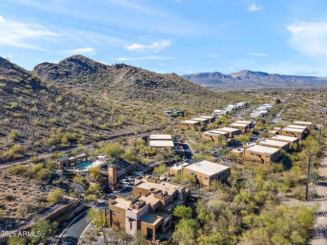 36600 N Cave Creek Rd Unit 9B, Cave Creek, AZ 85331 - aerial overview of property's location featuring a mountainous background