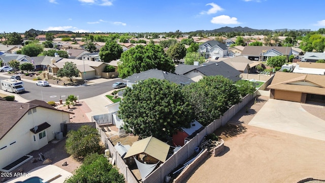 birds eye view of property featuring a residential view