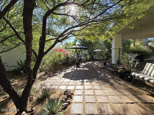 view of patio