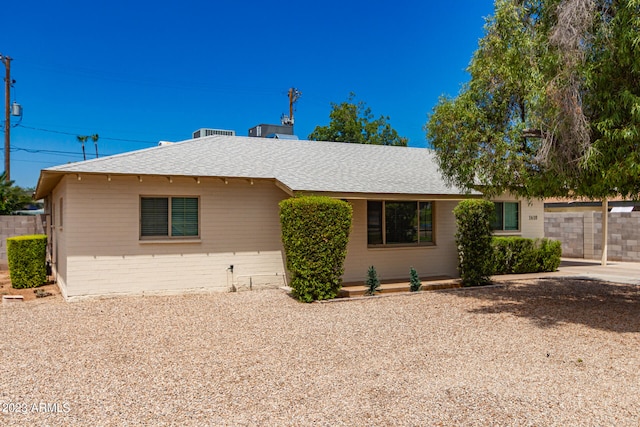 view of ranch-style house