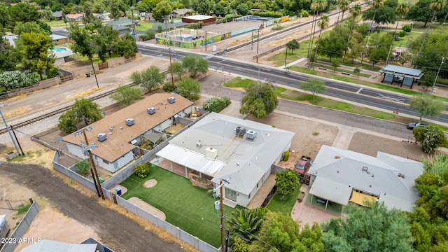 view of aerial view