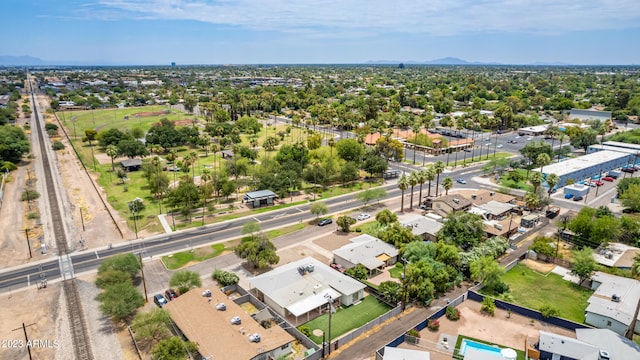 view of aerial view