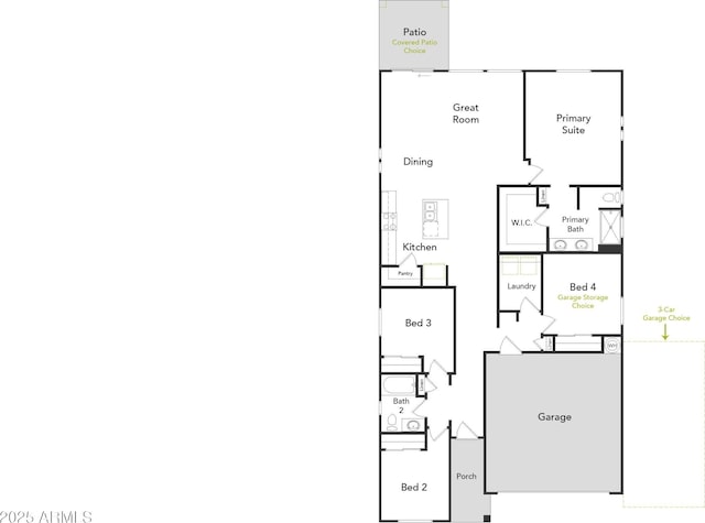 1431 W Tigua Way, Coolidge, AZ 85128 - view of home floor plan