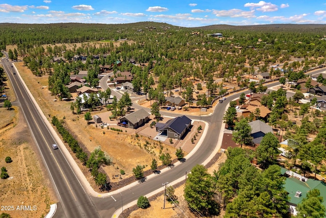 460 S Mountaine Pines Ave, Show Low, AZ 85901 - aerial perspective of suburban area featuring a heavily wooded area