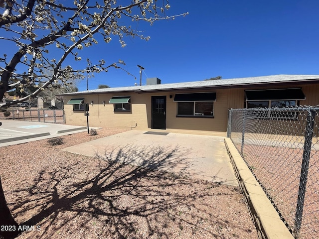 view of ranch-style home