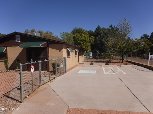 view of stable