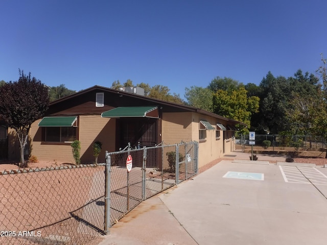 view of ranch-style house