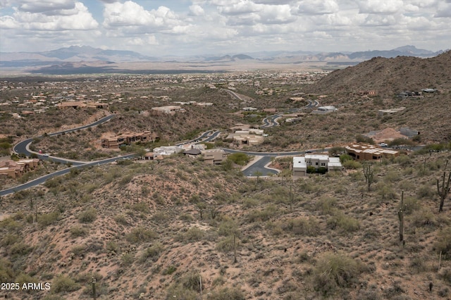 14520 E Waxwing Ct, Fountain Hills, AZ 85268 - bird's eye view featuring a mountain view