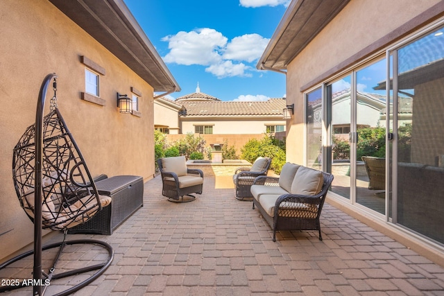 2285 E Mead Dr, Gilbert, AZ 85298 - view of patio featuring an outdoor hangout area