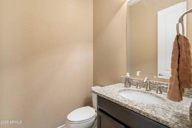 2285 E Mead Dr, Gilbert, AZ 85298 - half bath with vanity and toilet