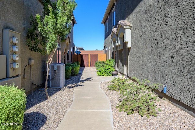 surrounding community with fence