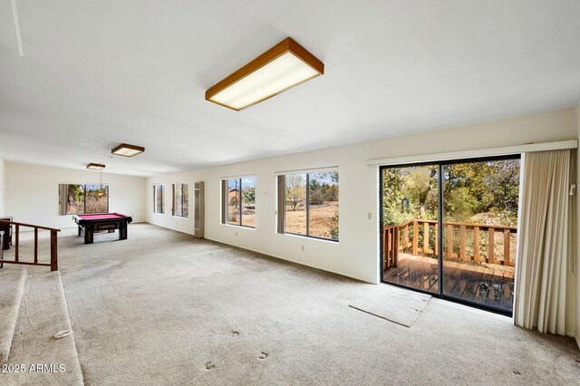 2235 W Mendiburo Way, Prescott, AZ 86305 - rec room with pool table and carpet