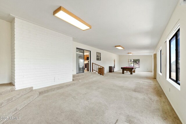 2235 W Mendiburo Way, Prescott, AZ 86305 - interior space with light carpet and pool table